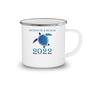 Pensacola Beach Florida Spring Break 2022 Sea Turtle Camping Mug | Mazezy