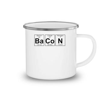 Periodic Bacon Geek Clothing Bacon Camping Mug | Mazezy