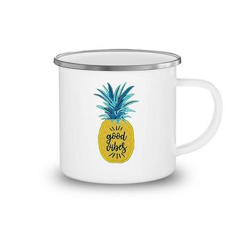 Pineapple Good Vi Bes Camping Mug | Mazezy