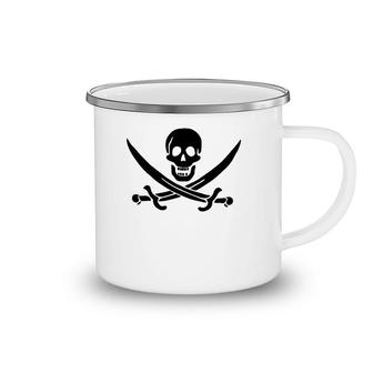 Pirates Pmc Psc Military Skull Swords Camping Mug | Mazezy