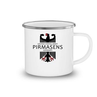 Pirmasens Germany United States Army Military Veteran Gift Camping Mug | Mazezy