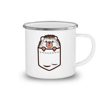 Pocket Baby Hedgehog Cute Pet Animal Lover Men Women Gift Camping Mug | Mazezy