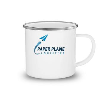 Ppln Fly High Paper Plane Logistics Camping Mug | Mazezy