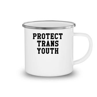 Protect Trans Youth Lgbt Pride Social Justice Gift Camping Mug | Mazezy
