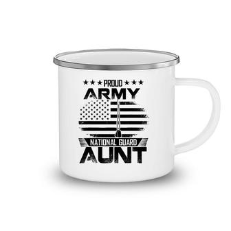 Proud Army National Guard Aunt US Military Gift Camping Mug | Mazezy
