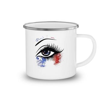 Puerto Rican Women Gift Puerto Rican Flag Eye Camping Mug | Mazezy
