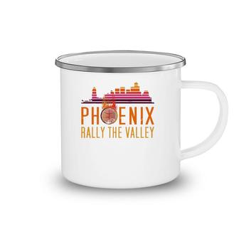 Rally In Valley Phoenix Basketball Phoenix Rally In Valley Camping Mug | Mazezy
