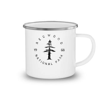 Redwood National Park Us Summer Travel Redwoods Camping Mug | Mazezy