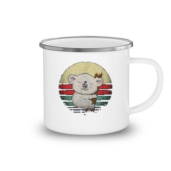 Retro Koala Bear Koala Camping Mug | Mazezy