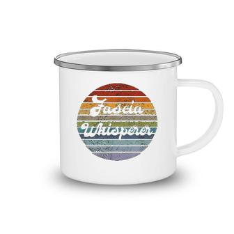 Retro Massage Therapist Gifts Camping Mug | Mazezy