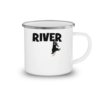 River Rat Rafting Life Is Better On The River Camping Mug | Mazezy