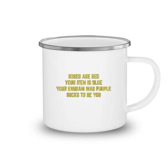 Roses Are Red Funny Quote Camping Mug | Mazezy