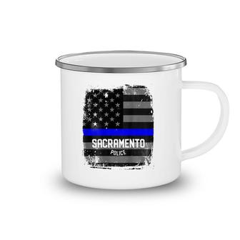 Sacramento Police Officer California Policeman Duty Camping Mug | Mazezy