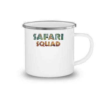 Safari Lovers Zoo Safari Squad Camping Mug | Mazezy