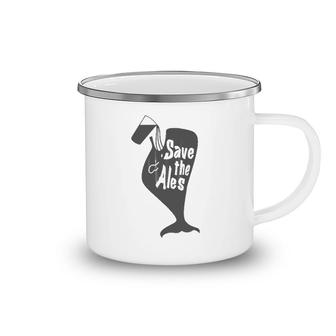 Save The Ales, Funny Camping Mug | Mazezy
