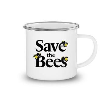 Save The Bees Camping Mug | Mazezy