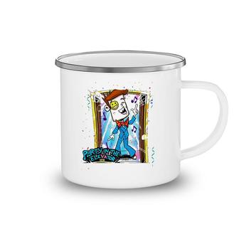 School Out For Party, Dance In Elevator, Quarantined Party Camping Mug | Mazezy