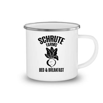 Schrute Farms Bed And Breakfast Beets Funny Camping Mug | Mazezy