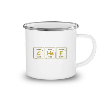 Science Periodic Table Chef Camping Mug | Mazezy