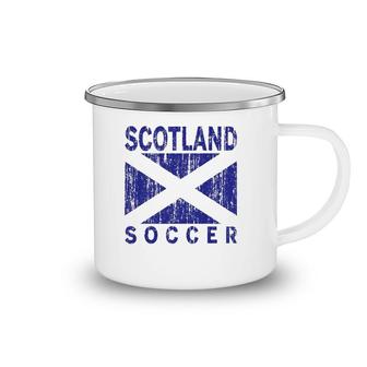 Scotland Soccer Scottish Flag Football Camping Mug | Mazezy