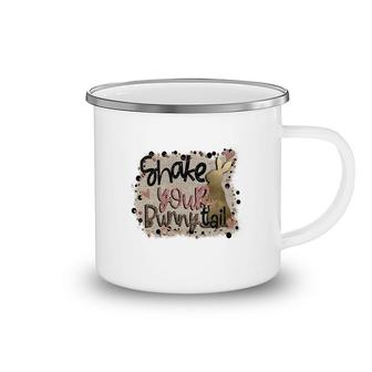 Shake Your Bunny Tail Easter Day Funny Saying Quote Happy Easter Day Camping Mug - Seseable