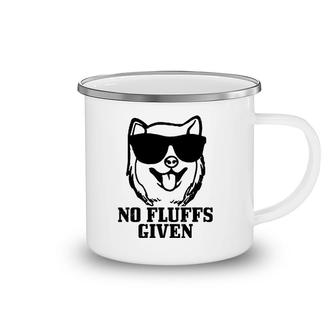 Shiba Inu No Fluffs Given Dog Shiba Funny Shiba Inu Camping Mug | Mazezy
