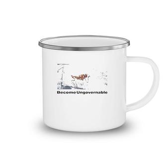 Shitheadsteve Become Ungovernable Meme Lover Gift Camping Mug | Mazezy AU