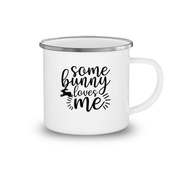 Some Bunny Loves Me Camping Mug | Mazezy