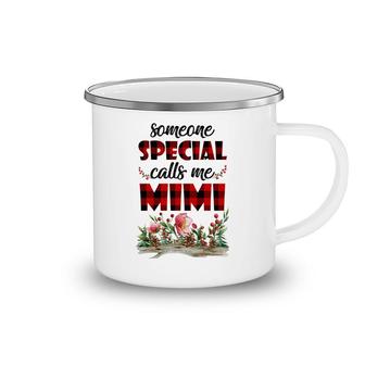 Someone Special Calls Me Mimi Flower Camping Mug | Mazezy