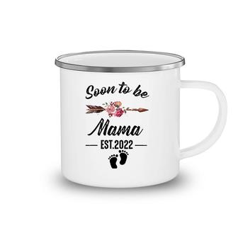 Soon To Be Mama 2022 Mother's Day For New Mama Camping Mug | Mazezy