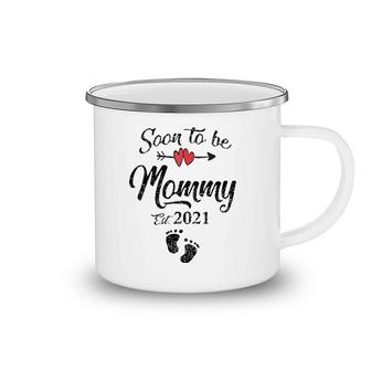 Soon To Be Mommy Mothers Day For Mom Pregnancy Camping Mug | Mazezy