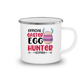 Sophia Name Official Easter Egg Hunter Happy Easter Day Camping Mug - Seseable