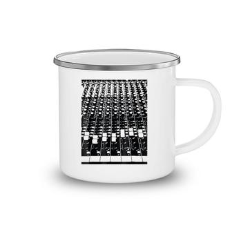 Sound Engineer Designer Dj Music Producer Mix Board Camping Mug | Mazezy