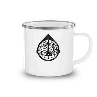 Space Force Badge Camping Mug | Mazezy