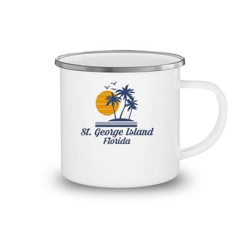 St George Island Florida Fl Beach City State Tourist Gift Camping Mug | Mazezy