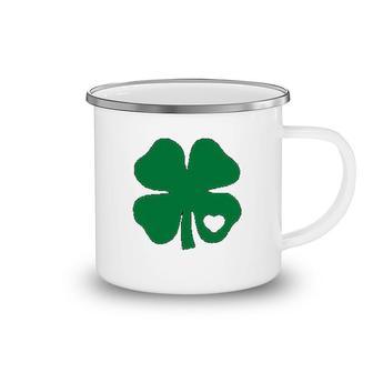 St Patricks Day Irish Shamrock Camping Mug | Mazezy