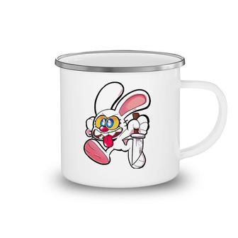 Stabby The Bunny Stabby Rabbit Camping Mug | Mazezy