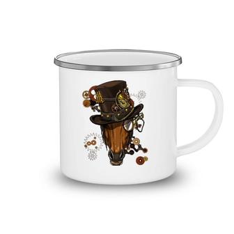 Steampunk Horse Steampunk Lovers Gift For Women & Men Camping Mug | Mazezy