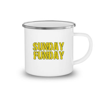 Sunday Funday Camping Mug | Mazezy