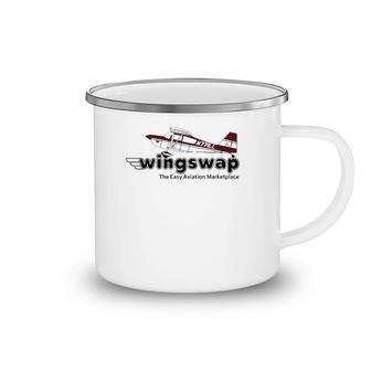 Super D Colored Wingswap Aviation Camping Mug | Mazezy