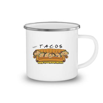 Tacos Friendship Camping Mug | Mazezy