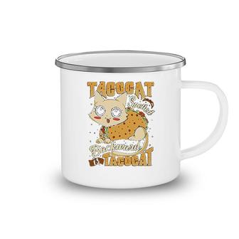 Tcocat Spelled Backwards Cute Camping Mug | Mazezy