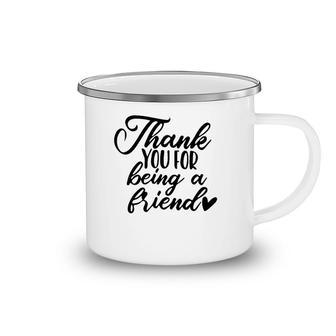 Thank You For Being A Golden Friend Vintage Retro Camping Mug | Mazezy
