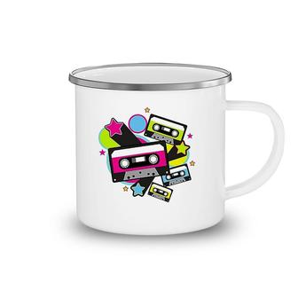 The 80s Cassette Tapes Camping Mug | Mazezy