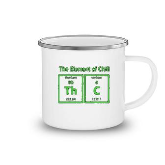 The Element Of Chill Funny Science Camping Mug | Mazezy