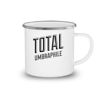 Total Umbraphile Eclipse Chaser - Solar And Lunar Camping Mug | Mazezy