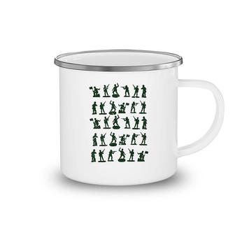Toy Soldiers Cute Little Lovers Camping Mug | Mazezy