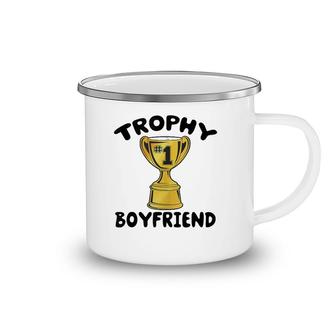 Trophy Boyfriend Funny Camping Mug | Mazezy