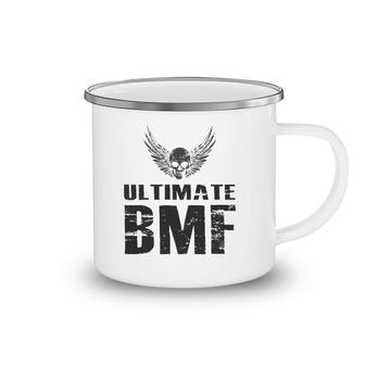 Ultimate Skull And Wings Bmf Bad Mother Martial Arts Tops Camping Mug | Mazezy