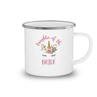 Unicorn Daughter Of The Bride Camping Mug | Mazezy